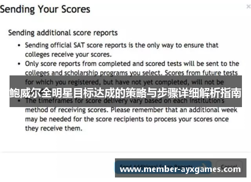 鲍威尔全明星目标达成的策略与步骤详细解析指南